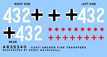 アーチャー AR35340 1/35 ドイツ国防軍 第6装甲師団 IV号戦車 B型