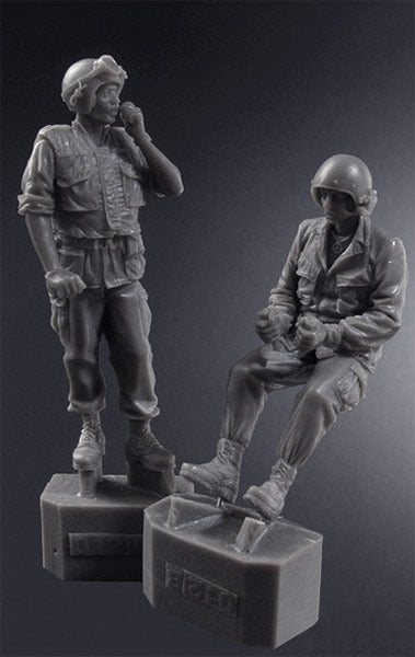 ブラボー6 35012 1/35 アメリカ AFVクルー(1) ベトナム'68(2体セット)