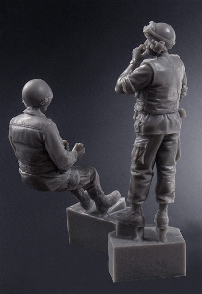 ブラボー6 35012 1/35 アメリカ AFVクルー(1) ベトナム'68(2体セット)