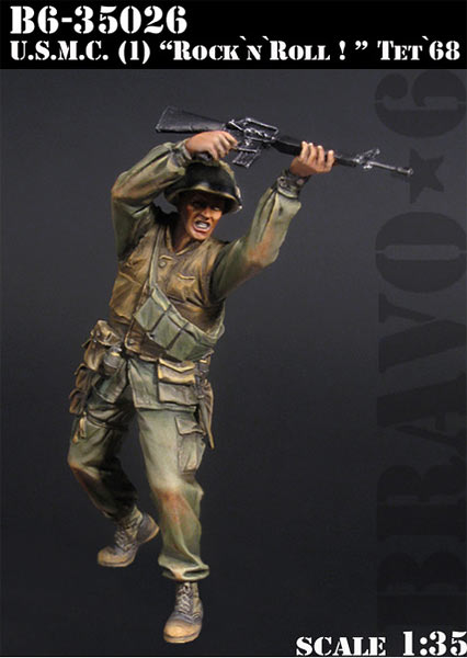 ブラボー6 35026 1/35 アメリカ海兵隊(1) “撃ちまくれ!” テト攻勢'68