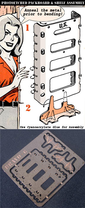 ブラボー6 35033 1/35 アメリカ海兵隊(6)歩兵将校と無線手 テト攻勢'68(2体セット)