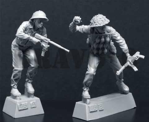 ブラボー6 35046 1/35 ベトナム極秘作戦 北ベトナム特殊部隊(2体セット)