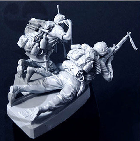 ブラボー6 35051 1/35 アメリカ 歩兵ベトナム(2)M60機関銃チーム(2体セット)