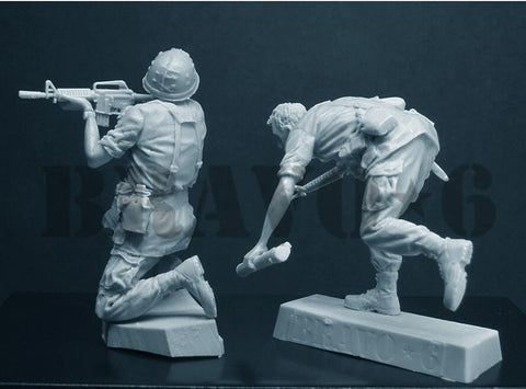 ブラボー6 35057 1/35 アメリカ 歩兵ベトナム(8)"俺に続け!"