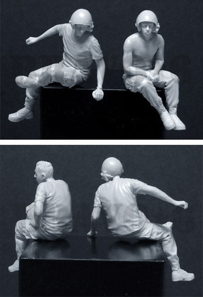 ブラボー6 35067 1/35 アメリカ 戦車兵ベトナム 軽装(3体セット)