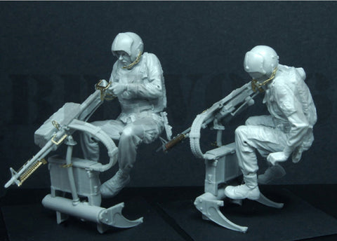 ブラボー6 35069 1/35 アメリカ ヘリ ドアガンナー & M60機関銃(M23)セット(ベトナム)(2体セット)