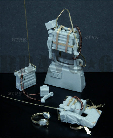 ブラボー6 35077 1/35 アメリカ PRC-25携行無線機&アクセサリーセット