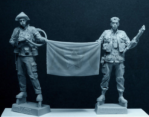 ブラボー6 35082 1/35 アメリカ ベトコン旗を持つネイビーシールズ