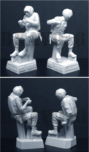 ブラボー6 35083 1/35 アメリカ ヘリ ドアガンナー