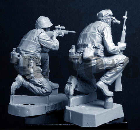 ブラボー6 35090 1/35 アメリカ海兵隊 狙撃手チーム テト攻勢'68(2体セット)