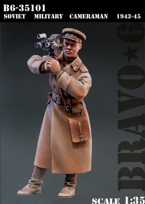 ブラボー6 35101 1/35 ソビエト従軍カメラマン 1943-45