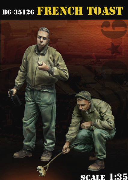 ブラボー6 35126 1/35 WWIIアメリカ 「フレンチトースト」(2体セット)