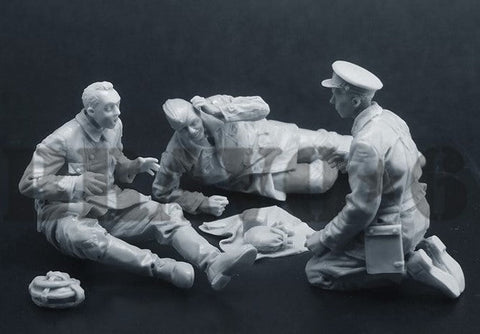 ブラボー6 35134 1/35 ソビエト軍 休息中の戦車兵