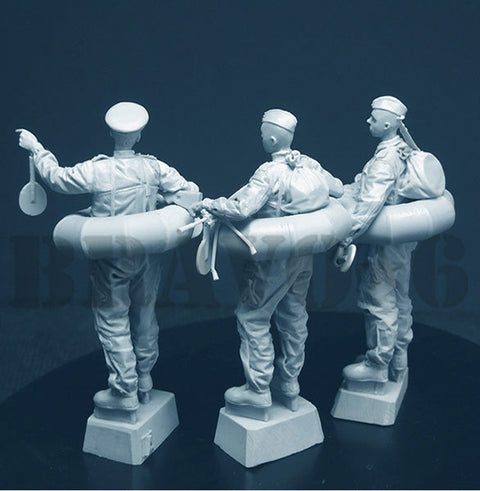 ブラボー6 35150 1/35 ソビエト赤軍兵. MPK 渡河装備(3体)