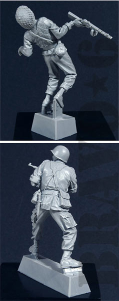 ブラボー6 35201 1/35 フランス兵士(1)白兵戦 ディエン・ビエン・フー'54(2体セット)