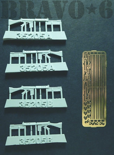 ブラボー6 35205 1/35 イギリス・ベルギー FN-FAL自動小銃(4個入)