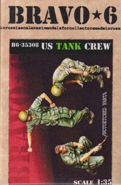 ブラボー6 35308 1/35 アメリカ 戦車乗組員