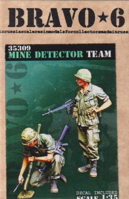 ブラボー6 35309 1/35 アメリカ地雷探知機チーム