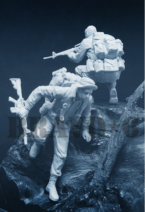 ブラボー6 35340 1/35 ベトナム戦争 アメリカ陸軍 LRRP(3)潜入