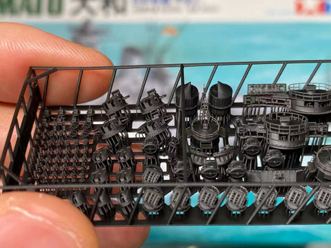 バンカースタジオ IJN70100TA 1/700 WWII日本海軍 戦艦 大和 ディティールアップセット 1944/45年 A バリューパック