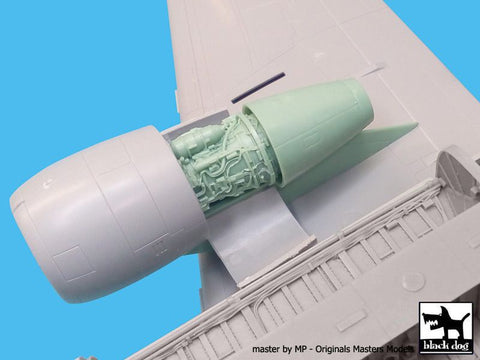 ブラックドッグ A48048 1/48 バイキング・エンジン(イタレリ用)