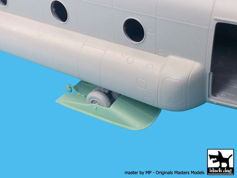 ブラックドッグ A48049 1/48 Ch-47 チヌーク スキーアクセサリーセット (イタレリ用)