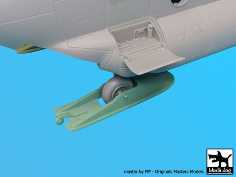 ブラックドッグ A48049 1/48 Ch-47 チヌーク スキーアクセサリーセット (イタレリ用)