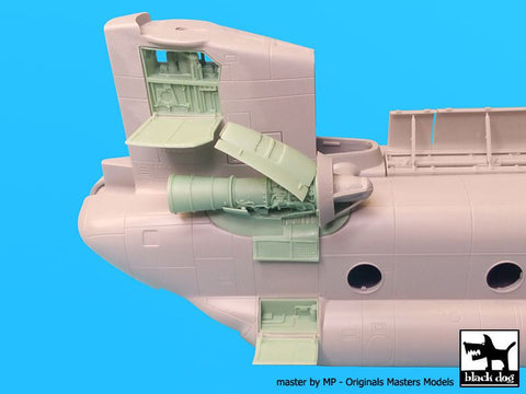 ブラックドッグ A48051 1/48 Ch-47 チヌーク エンジン (イタレリ用)