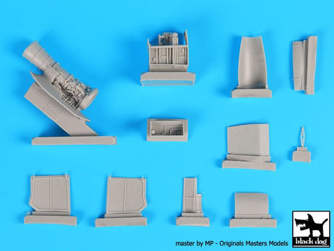 ブラックドッグ A48051 1/48 Ch-47 チヌーク エンジン (イタレリ用)