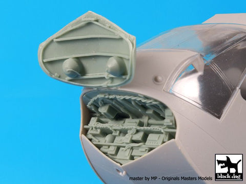 ブラックドッグ A48054 1/48 シーキング・電子機器(ハセガワ用)