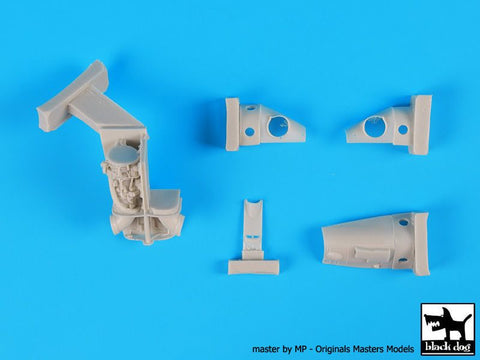 ブラックドッグ A48056 1/48 ウエストランド・リンクス AH-7 エンジン(エアフィックス用)