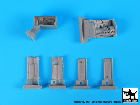 ブラックドッグ A48057 1/48 AH-1 W エンジン+電子機器(イタレリ用)