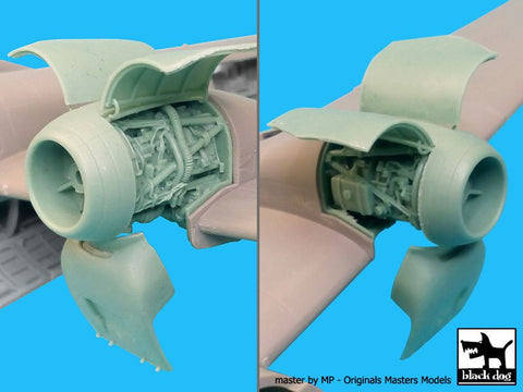 ブラックドッグ A48064 1/48 OV-1 D モホーク 2エンジン(ローデン用)