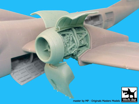 ブラックドッグ A48064 1/48 OV-1 D モホーク 2エンジン(ローデン用)