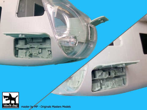 ブラックドッグ A48070 1/48 MH-53E シードラゴン 電子機器 (アカデミー用)