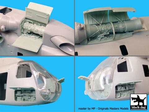 ブラックドッグ A48071 1/48 MH-53E シードラゴン ビッグセット(アカデミー用)