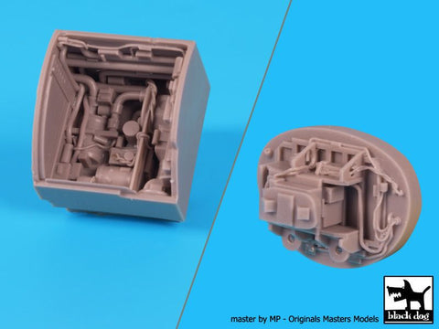 ブラックドッグ A48076 1/48 E-2 C ホークアイ レーダー+電子機器(キネクト用)