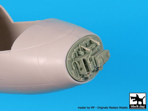 ブラックドッグ A48076 1/48 E-2 C ホークアイ レーダー+電子機器(キネクト用)