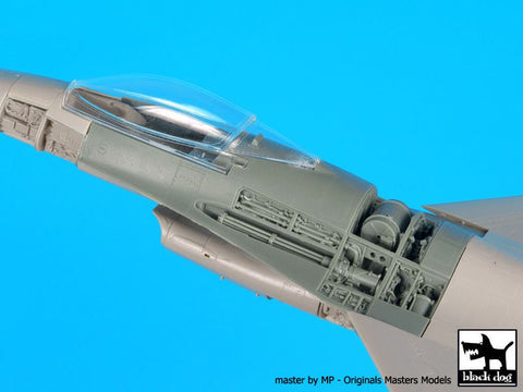 ブラックドッグ A48078 1/48 F-16 C 電子機器 2 +キャノン (タミヤ用)
