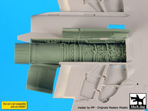 ブラックドッグ A48086 1/48 F4J ファントム エンジン (ハセガワ用)