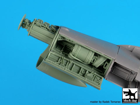 ブラックドッグ A48109 1/48 F-18 C レーダー+機関砲 (キネティック用)