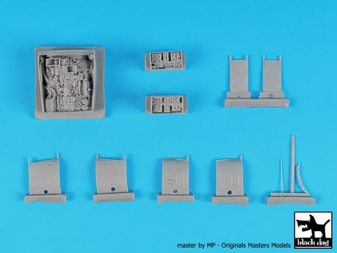 ブラックドッグ A48117 1/48 ハリアー GR 1/3 エンジン +電子機器(キネティック用)