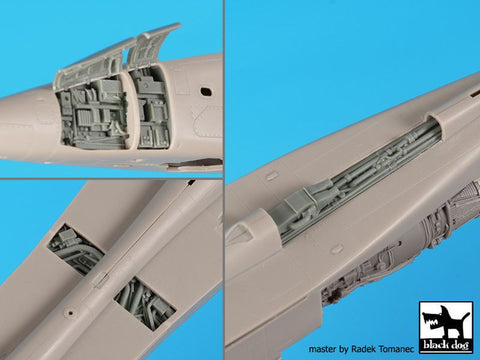 ブラックドッグ A48119 1/48 セペカット ジャギュア 電子機器+油圧機器(キティホークモデル用)