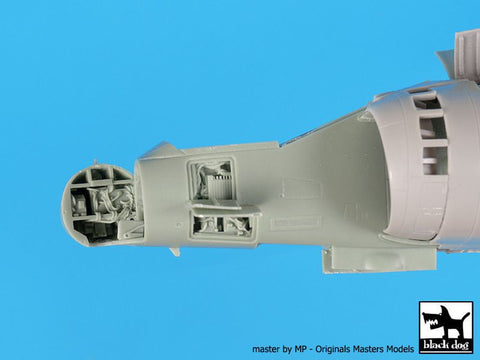 ブラックドッグ A48121 1/48 ハリアー GR 7 レーダー+電子機器 (ハセガワ用)