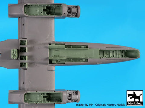 ブラックドッグ A48136 1/48 IA 58 プカラホイールベース +カノン砲 (キネティック用)