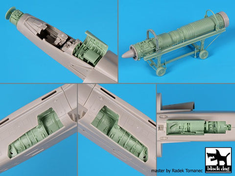 ブラックドッグ A48141 1/48 ミラージュ F1 ビッグセット (キティホーク用)