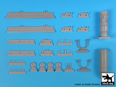 ブラックドッグ A48141 1/48 ミラージュ F1 ビッグセット (キティホーク用)