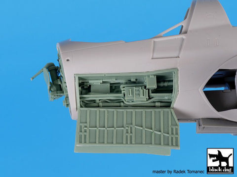 ブラックドッグ A48151 1/48 グラマン EA 6 プラウラー レーダー(キネティック用)
