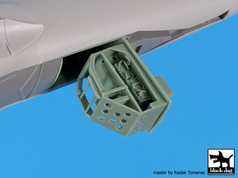 ブラックドッグ A48153 1/48 グラマン EA 6 プラウラー 後部電子機器(キネティック用)