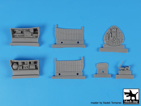 ブラックドッグ A48154 1/48 グラマン EA 6 プラウラー ビッグセット(キネティック用)